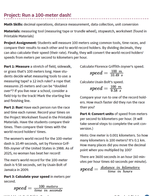 Wild Math Curriculum: Fifth Grade - Image 5